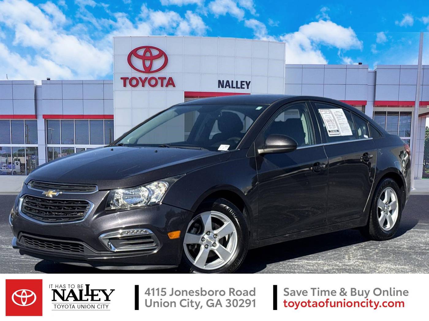 2015 Chevrolet Cruze 1LT — Sedan — 80,941 mi — Union City, GA