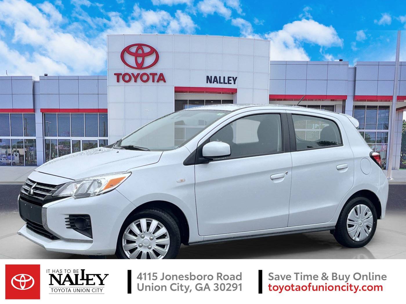 2022 Mitsubishi Mirage ES — Hatchback — 56,151 mi — Union City, GA