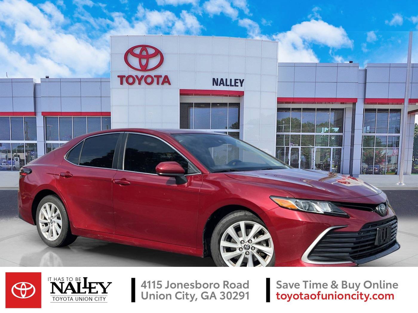 2022 Toyota Camry LE — Sedan — 72,852 mi — Union City, GA