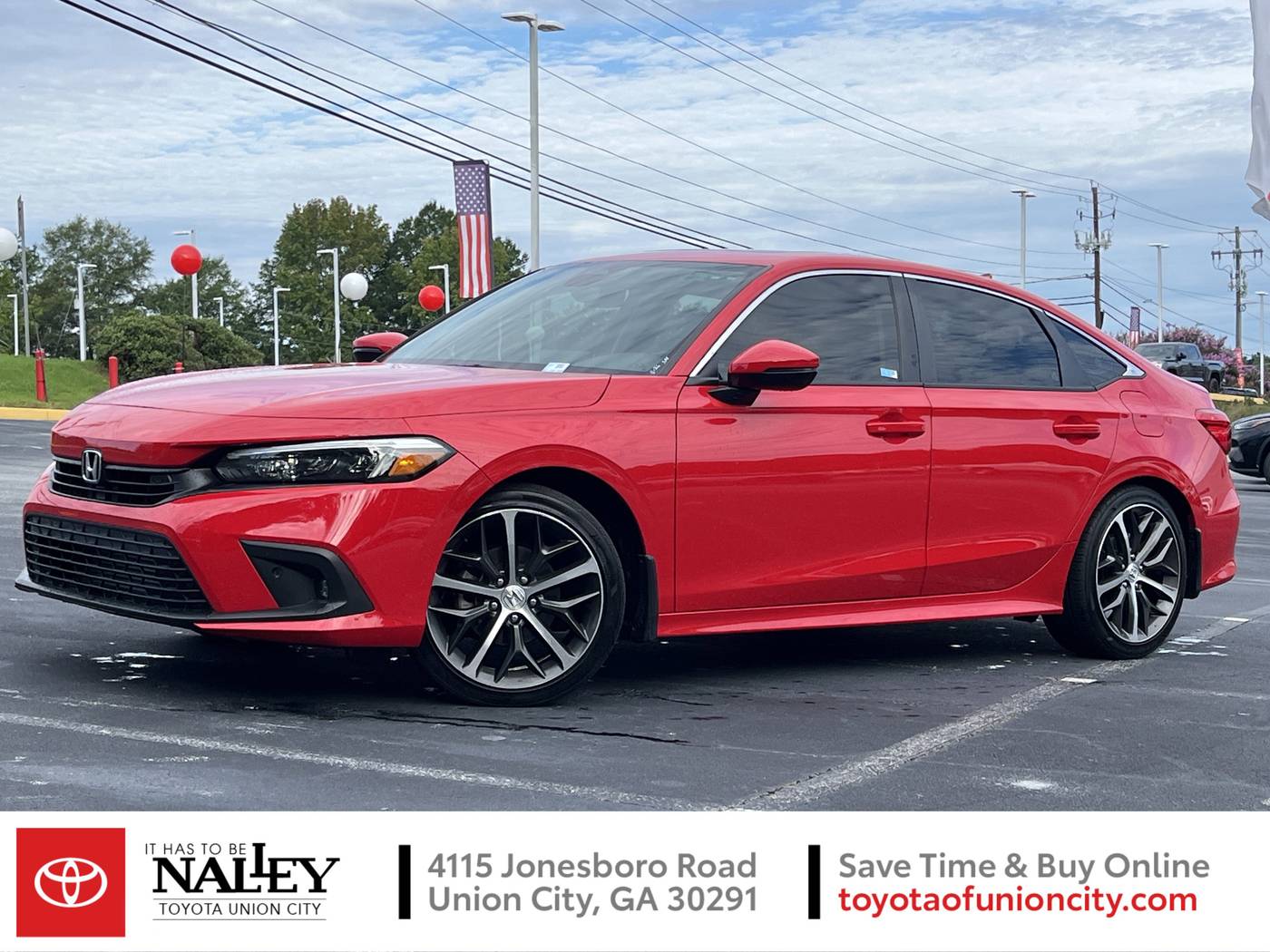2023 Honda Civic Touring — Sedan — 19,818 mi — Union City, GA
