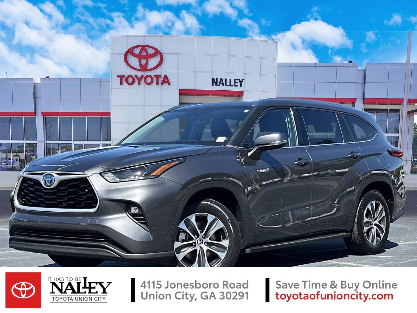 2021 Toyota Highlander Hybrid XLE — SUV — 84,042 mi — Union City, GA