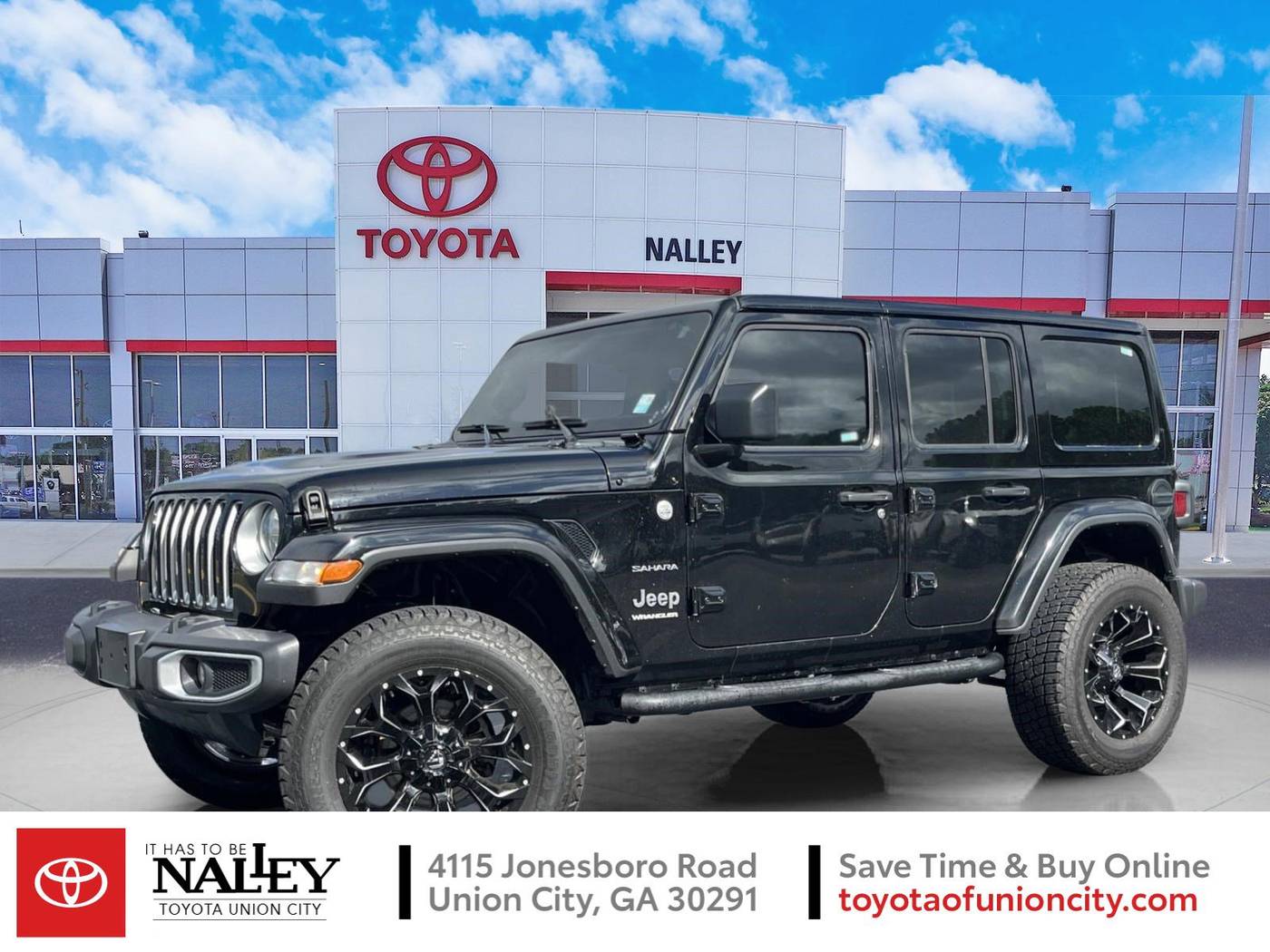 2023 Jeep Wrangler Sahara — SUV — 39,828 mi — Union City, GA