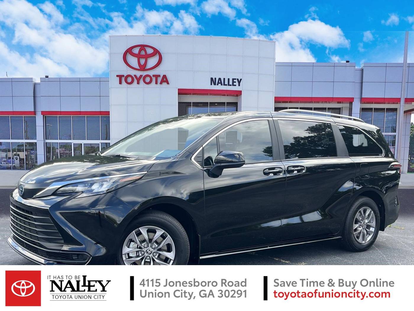 2025 Toyota Sienna LE — Minivan — 8 mi — Union City, GA
