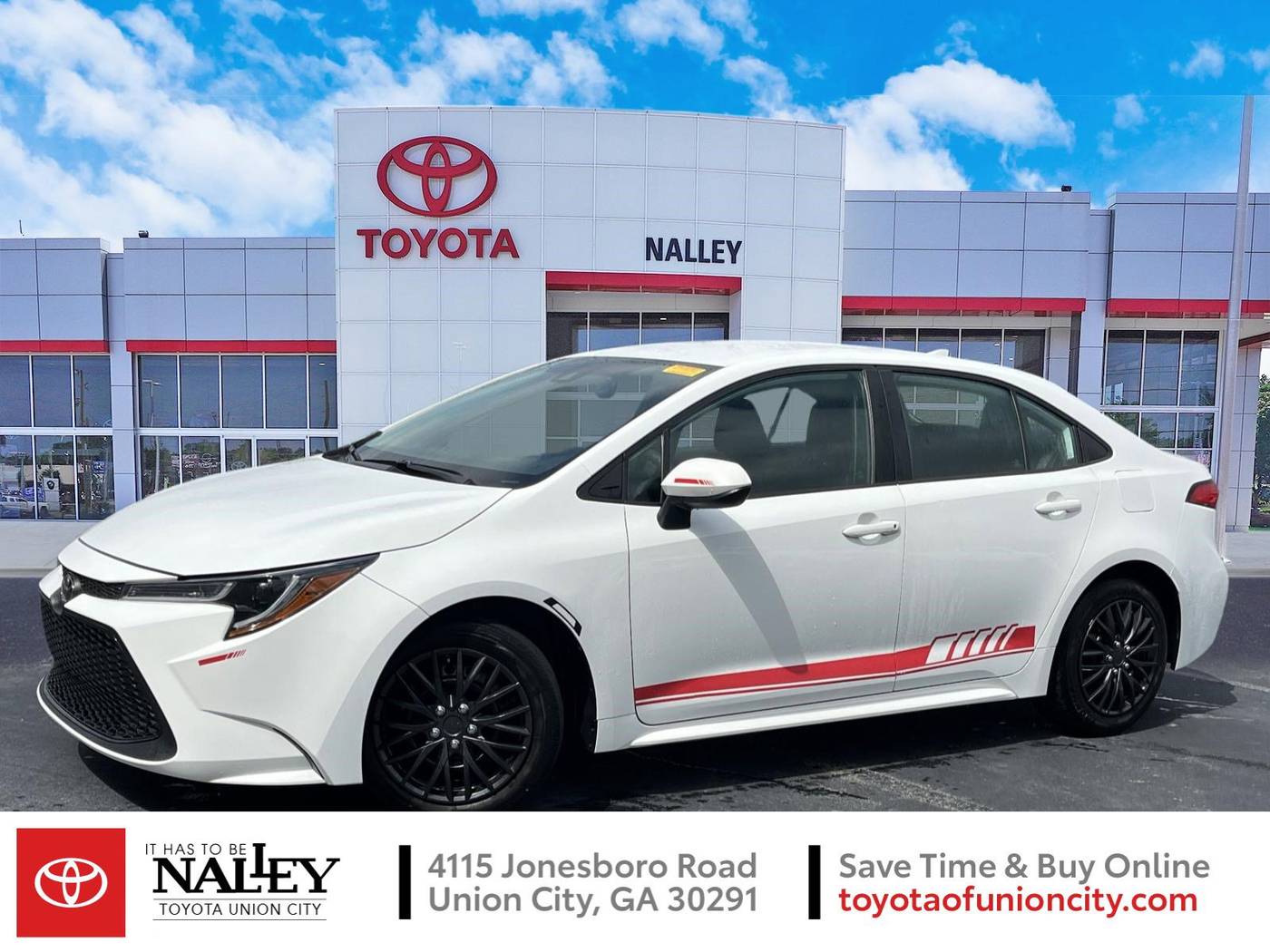 2020 Toyota Corolla LE — Sedan — 73,912 mi — Union City, GA