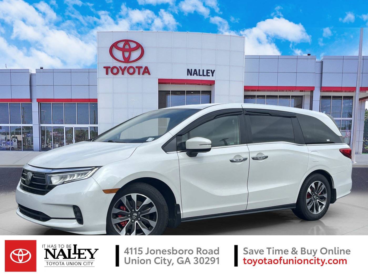 2022 Honda Odyssey EX-L — Minivan — 62,002 mi — Union City, GA