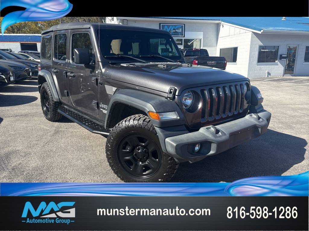 2018 Jeep Wrangler Sport — SUV — 99,288 mi — Blue Springs, MO