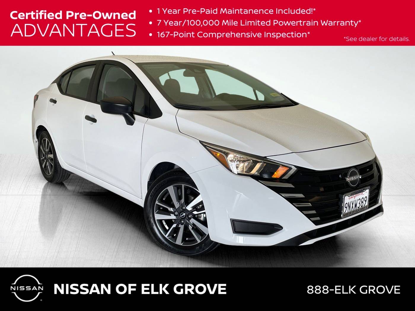 2024 Nissan Versa S — Sedan — 4,135 mi — Elk Grove, CA