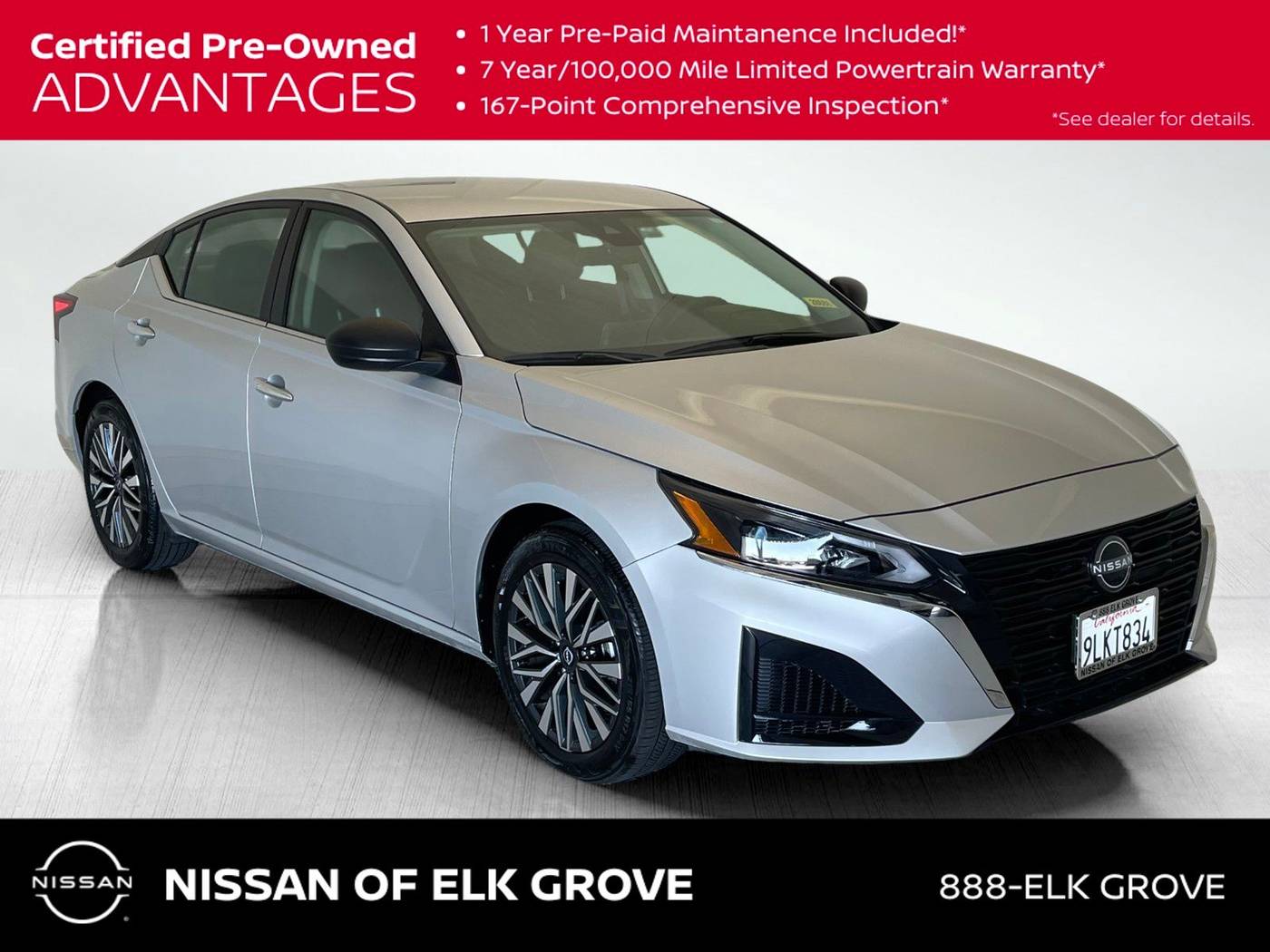 2024 Nissan Altima SV — Sedan — 2,703 mi — Elk Grove, CA