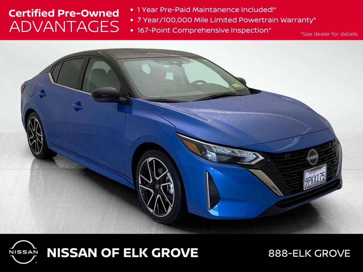 2025 Nissan Sentra SR — Sedan — 7,720 mi — Elk Grove, CA