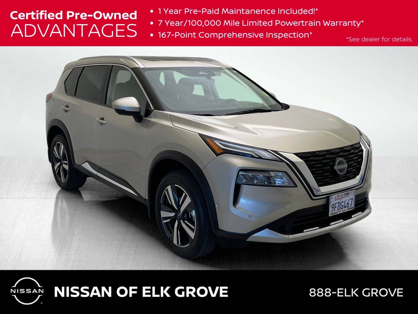 2023 Nissan Rogue Platinum — SUV — 9,209 mi — Elk Grove, CA