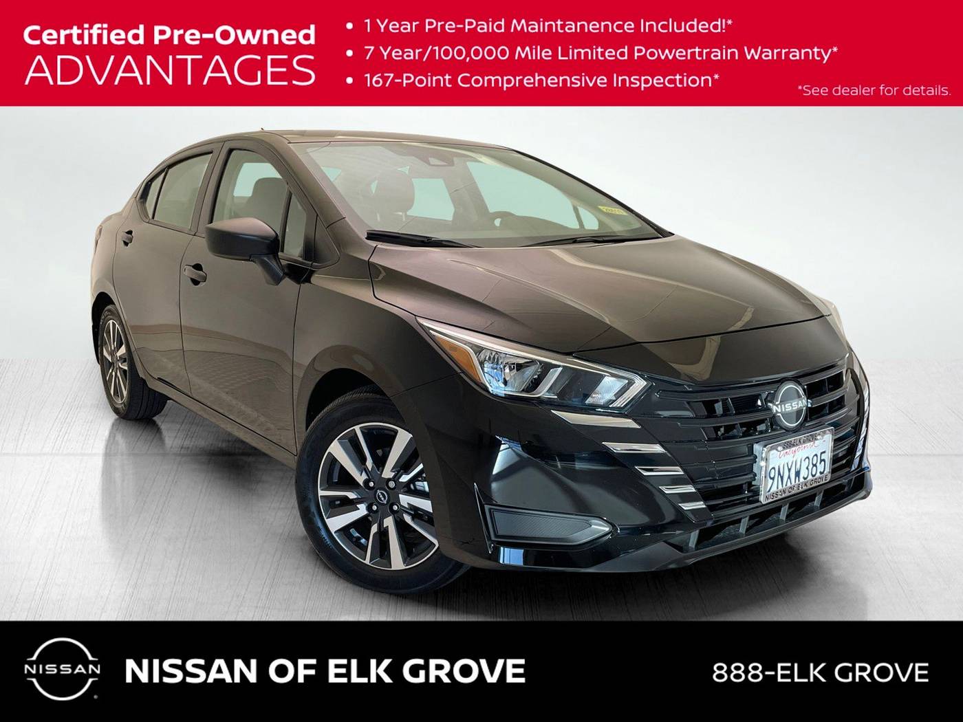 2024 Nissan Versa S — Sedan — 4,933 mi — Elk Grove, CA