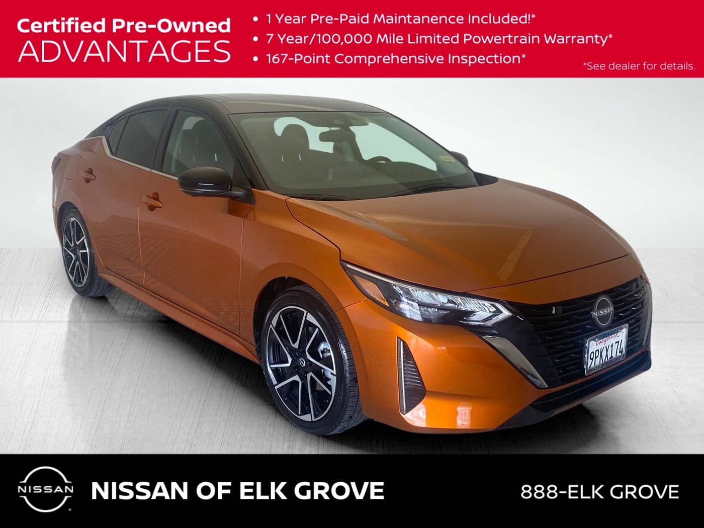 2025 Nissan Sentra SR — Sedan — 7,092 mi — Elk Grove, CA