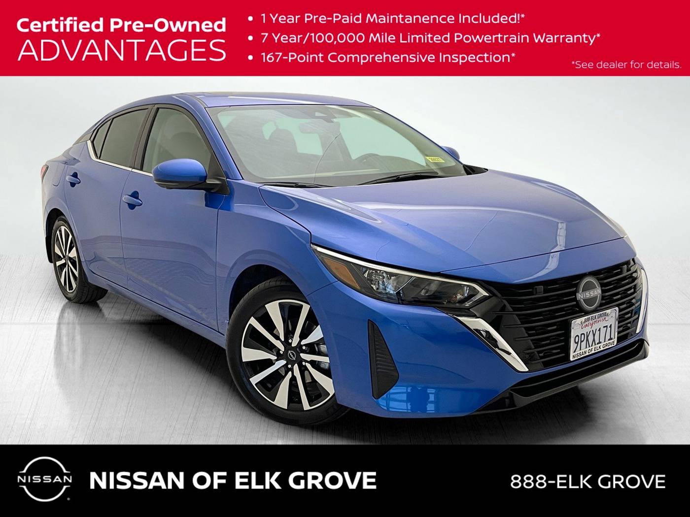 2025 Nissan Sentra SV — Sedan — 3,943 mi — Elk Grove, CA