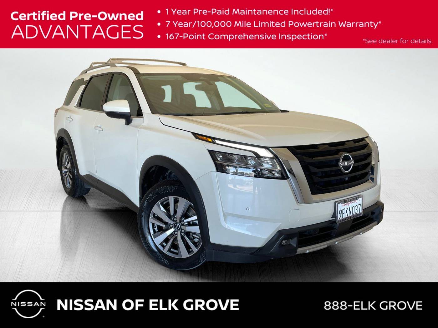 2023 Nissan Pathfinder SL — SUV — 25,040 mi — Elk Grove, CA