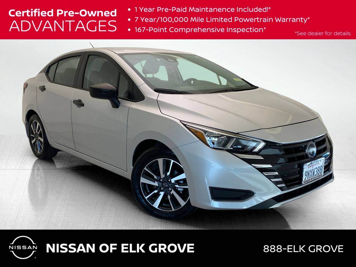 2024 Nissan Versa S — Sedan — 5,367 mi — Elk Grove, CA