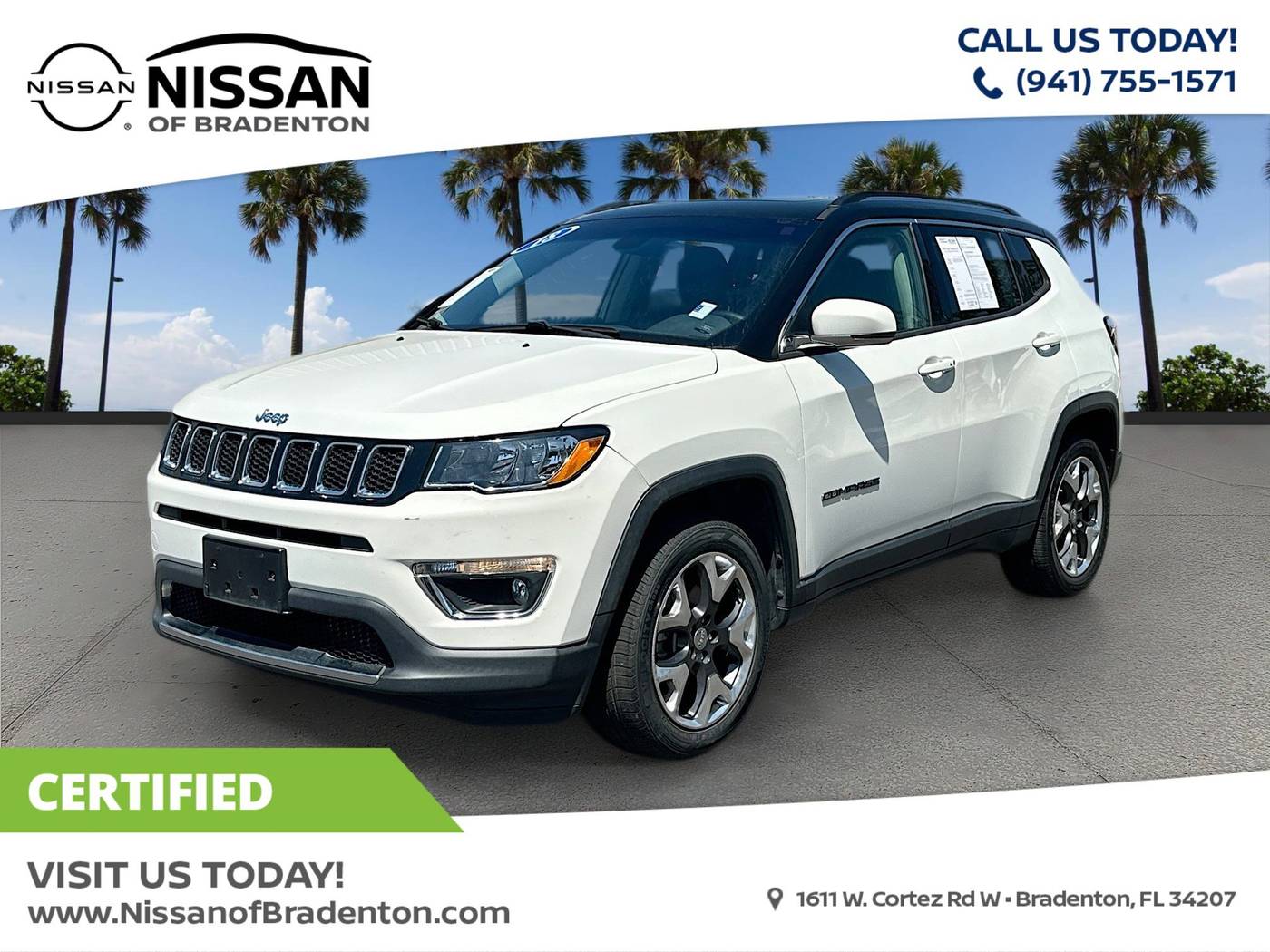 2018 Jeep Compass Limited — SUV — 72,920 mi — Bradenton, FL