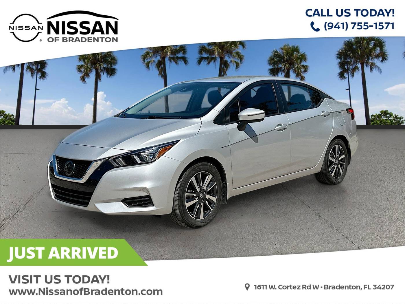 2021 Nissan Versa SV — Sedan — 73,021 mi — Bradenton, FL