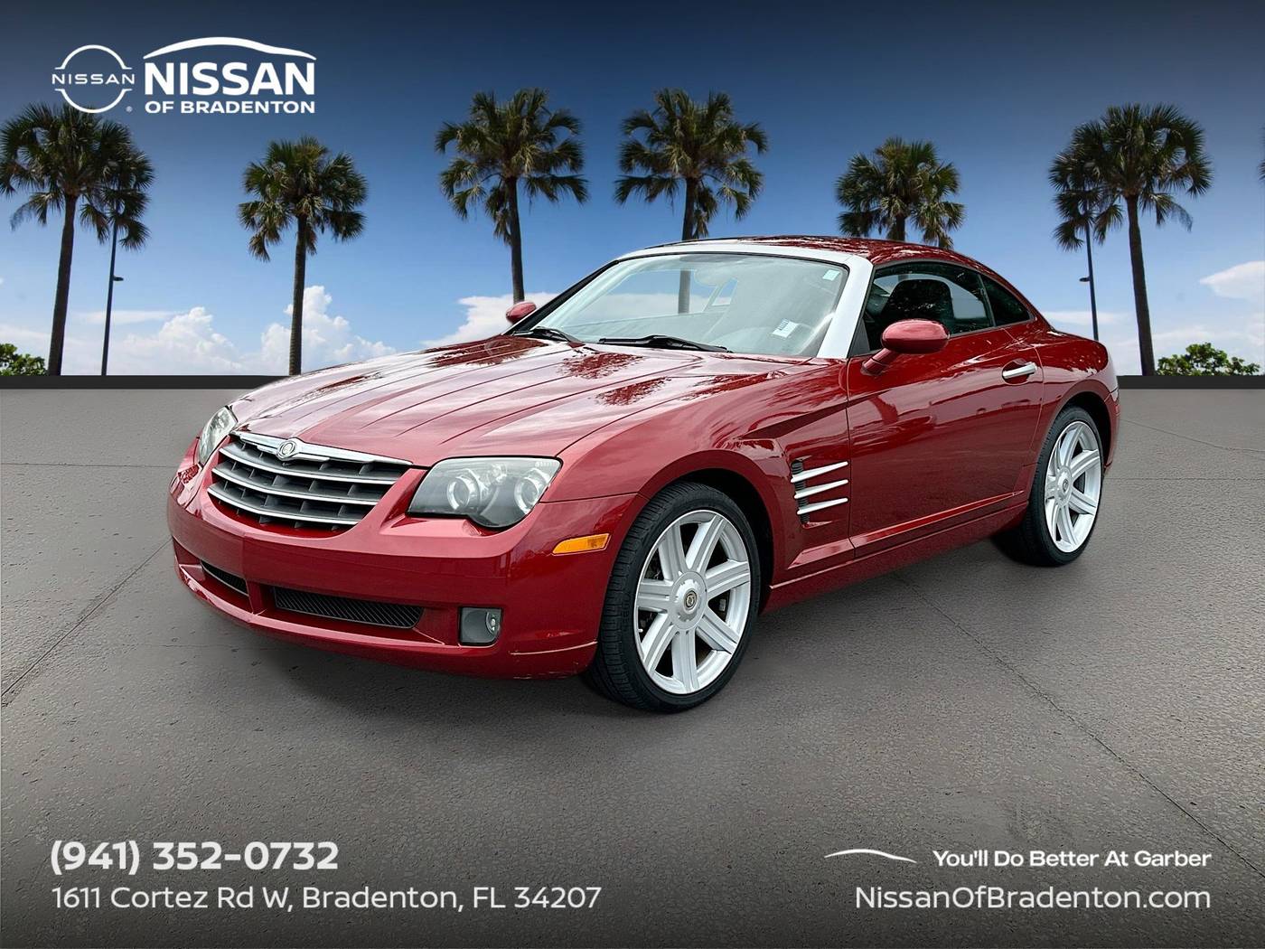 2004 Chrysler Crossfire Base — Coupe — 80,830 mi — Bradenton, FL