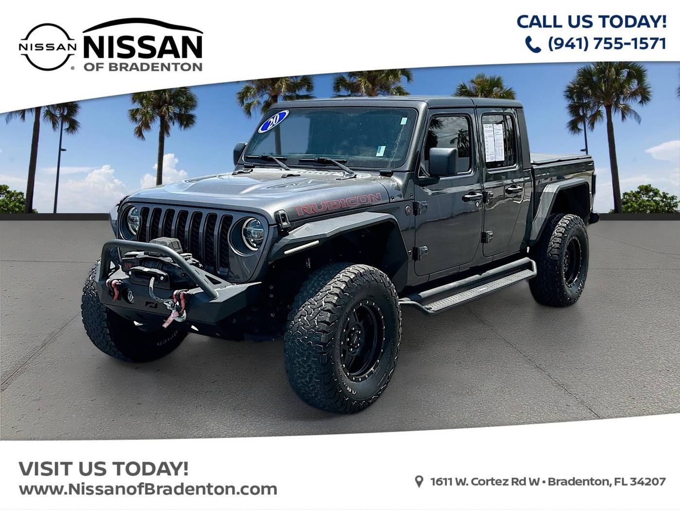 2020 Jeep Gladiator Rubicon — Pickup Truck — 59,044 mi — Bradenton, FL