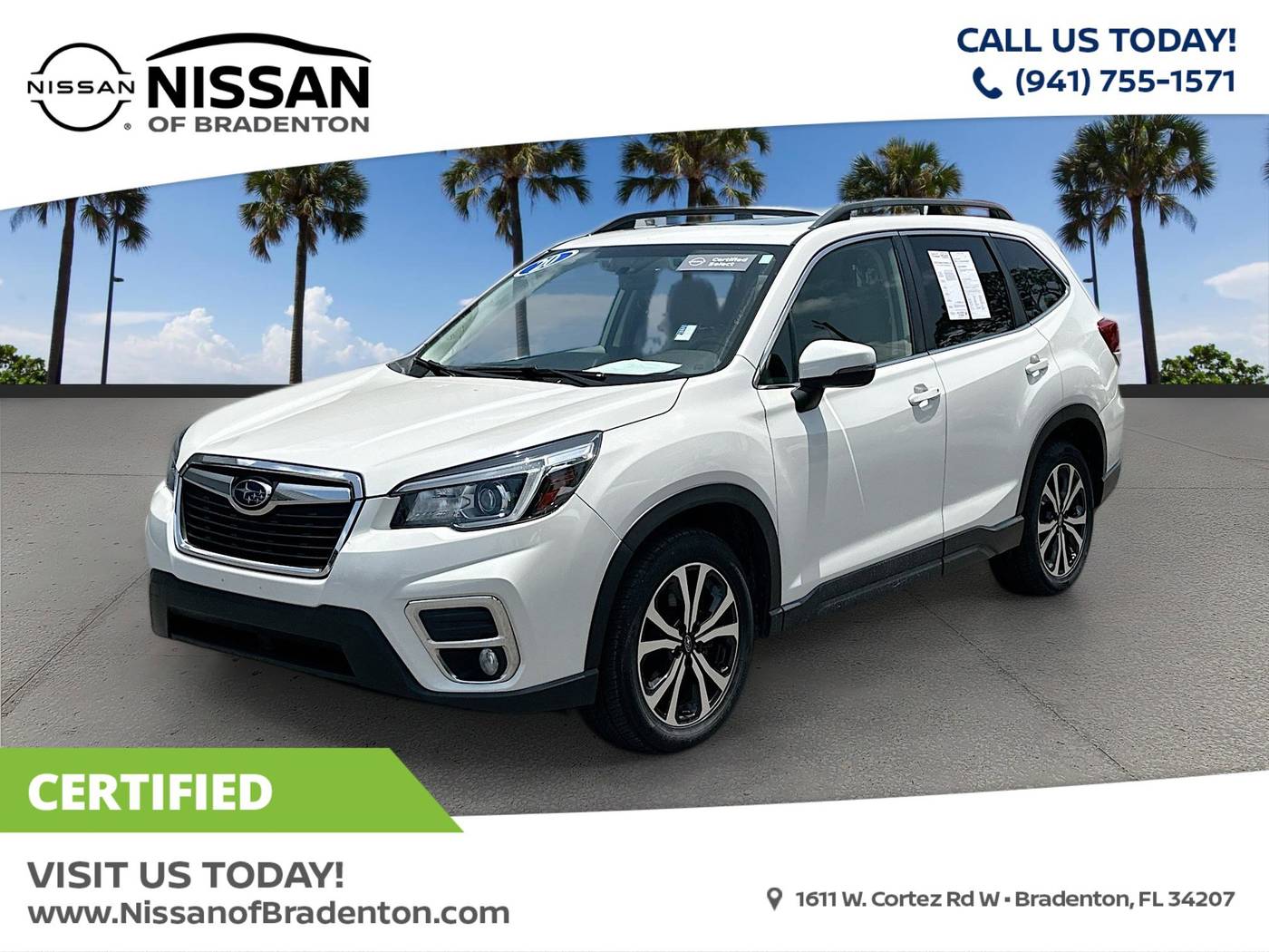 2020 Subaru Forester 2.5i Limited — SUV — 71,595 mi — Bradenton, FL