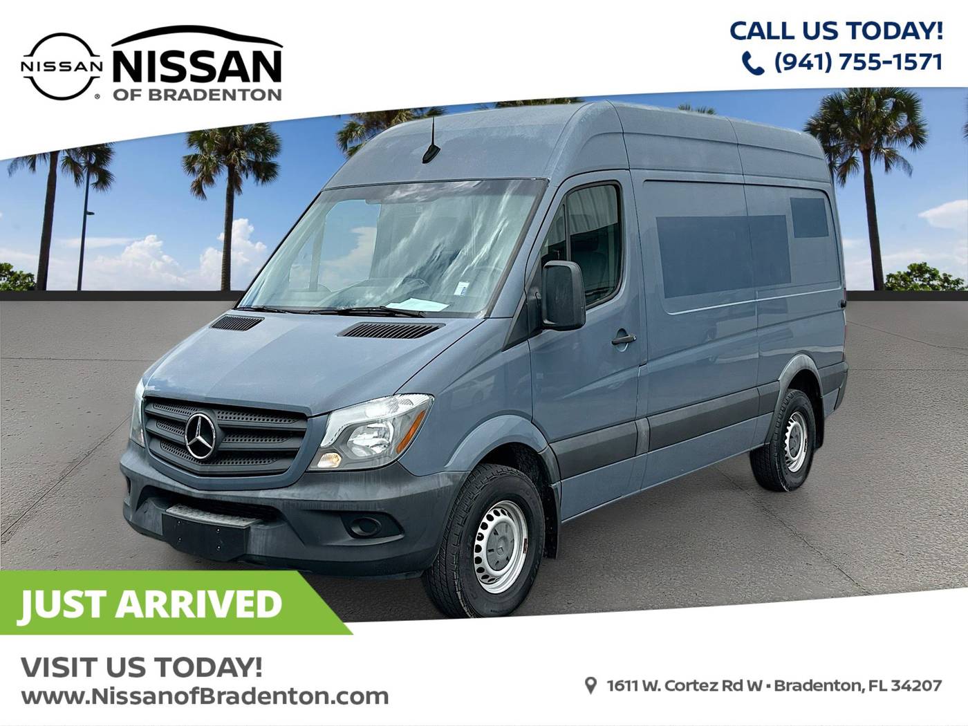 2018 Mercedes-Benz Sprinter Cargo Van 2500 — Cargo Van — 56,227 mi — Bradenton, FL
