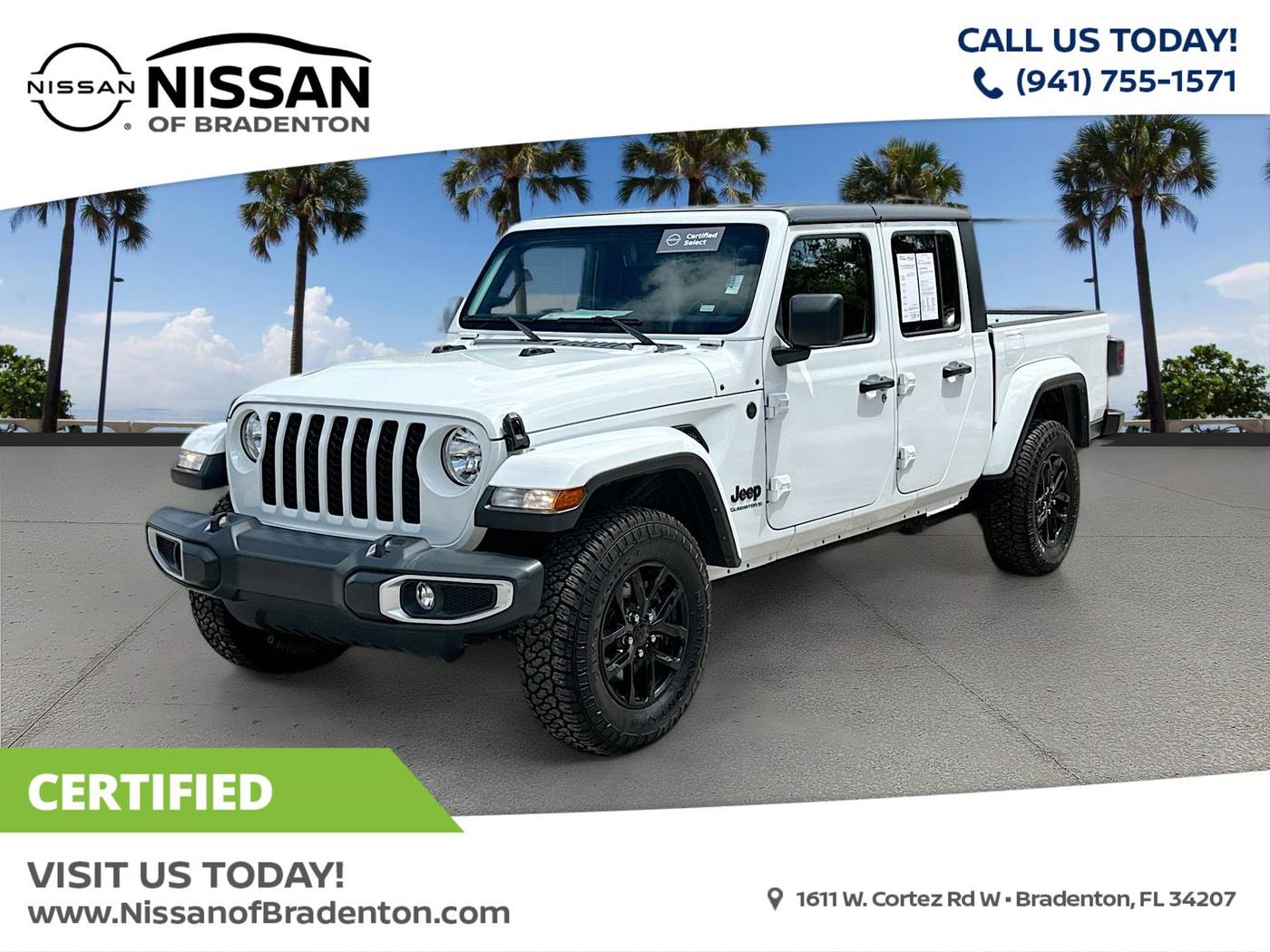 2023 Jeep Gladiator Sport S — Pickup Truck — 46,579 mi — Bradenton, FL