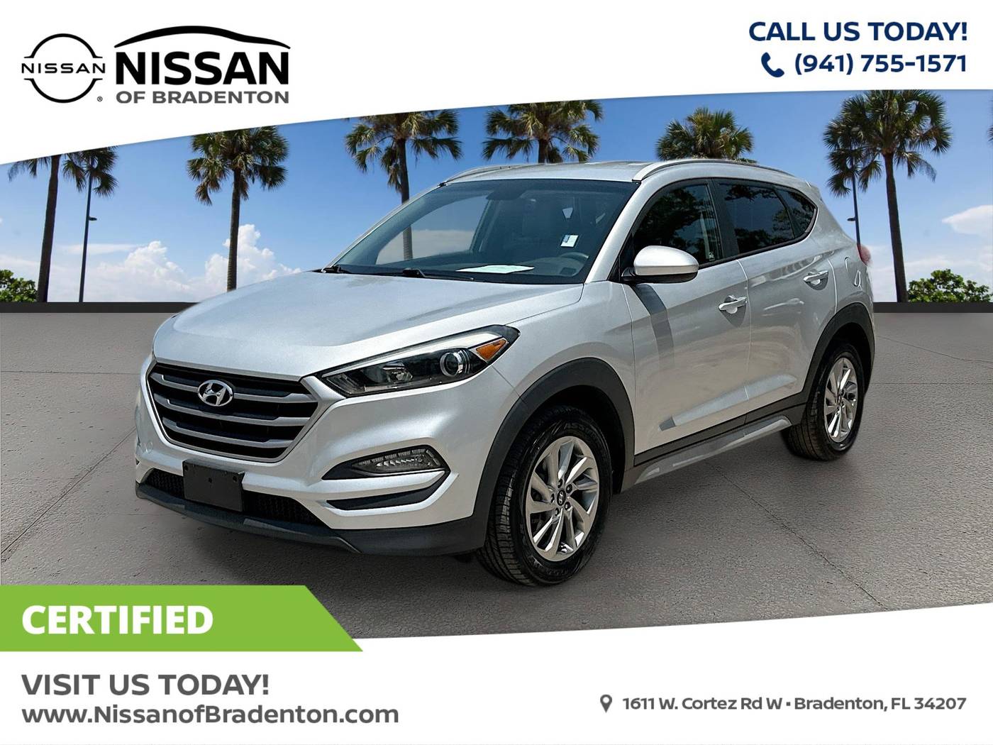 2017 Hyundai Tucson SE — SUV — 52,691 mi — Bradenton, FL