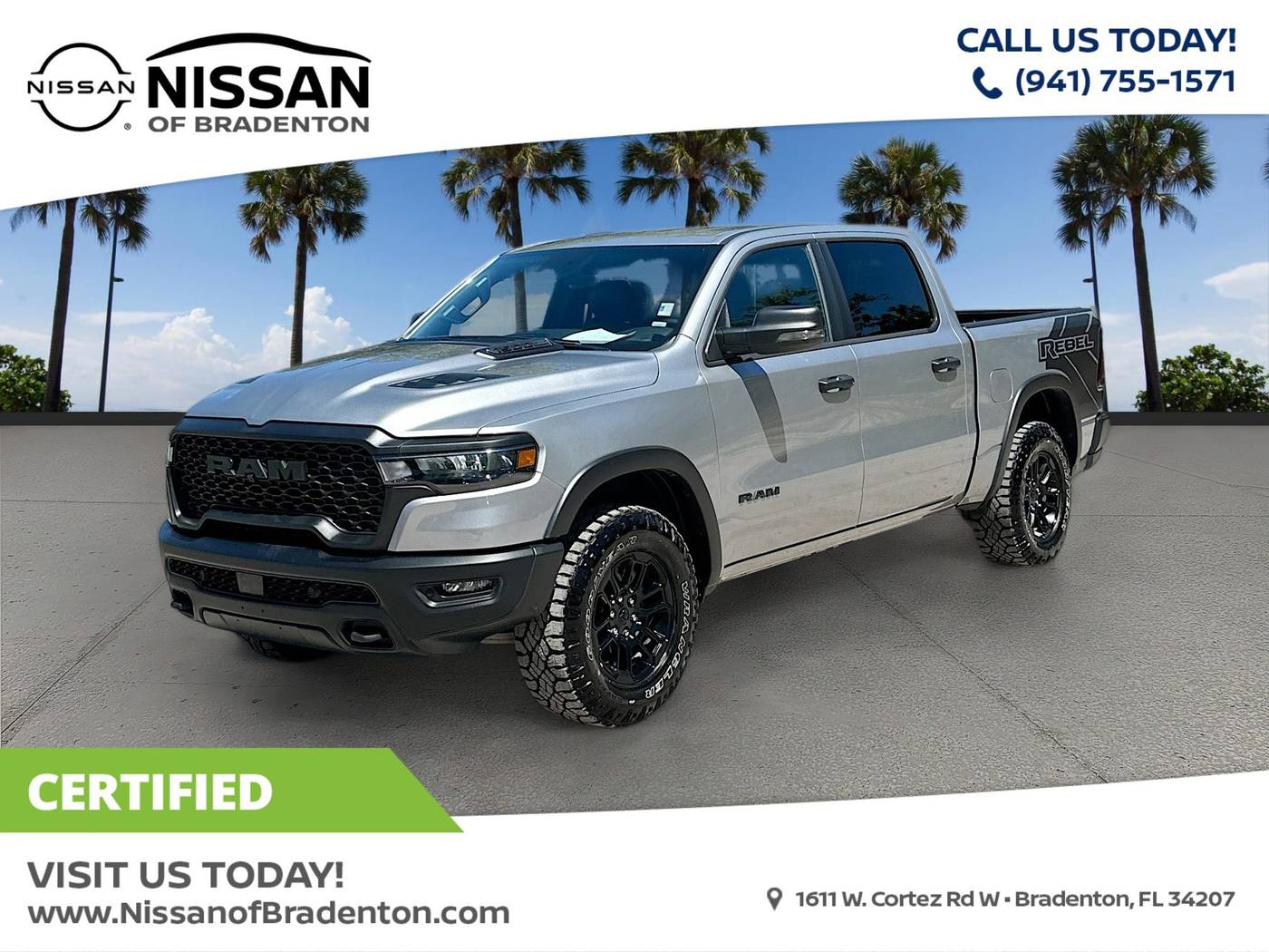 2025 Ram 1500 Rebel — Pickup Truck — 19,908 mi — Bradenton, FL