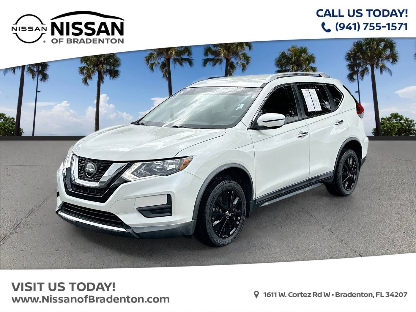 2018 Nissan Rogue SV — SUV — 95,830 mi — Bradenton, FL