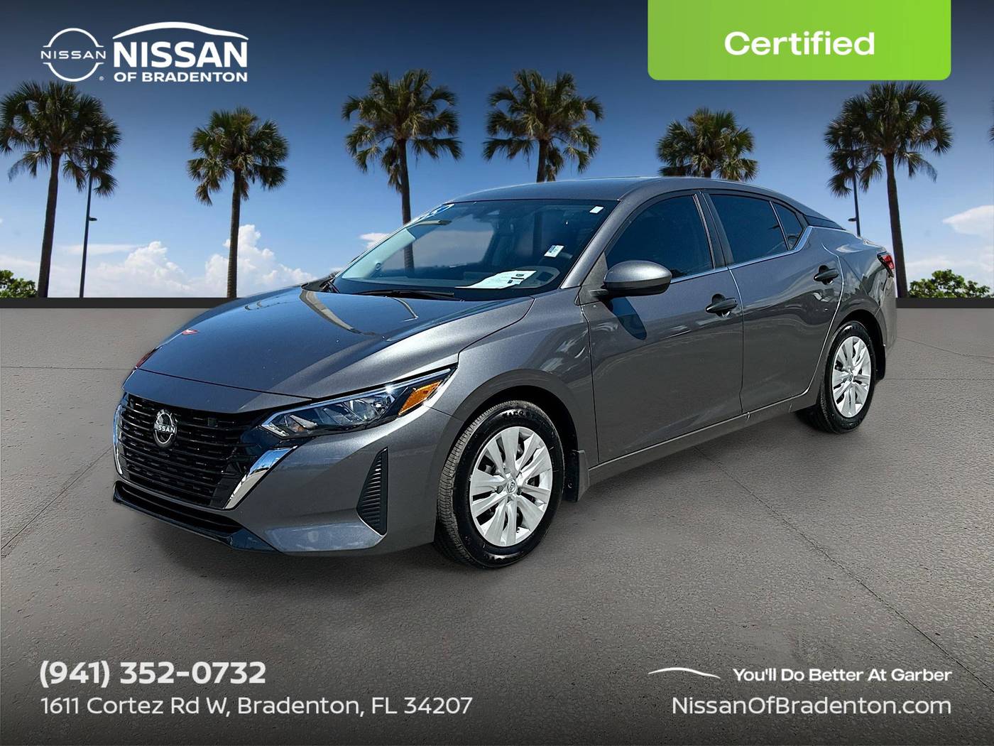 2025 Nissan Sentra S — Sedan — 6,971 mi — Bradenton, FL
