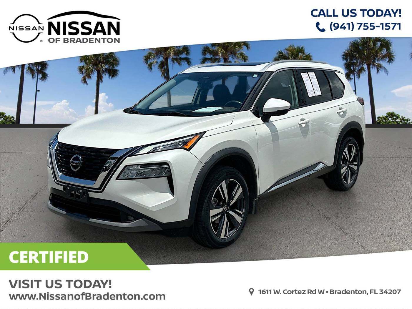 2021 Nissan Rogue SL — SUV — 24,001 mi — Bradenton, FL