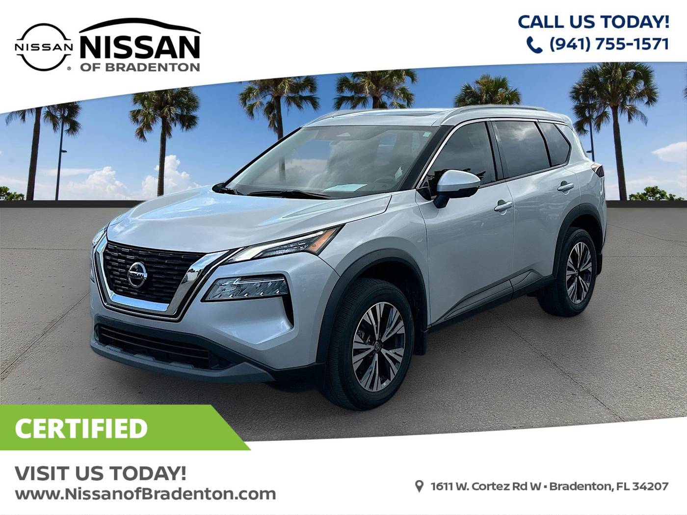 2021 Nissan Rogue SV — SUV — 11,055 mi — Bradenton, FL