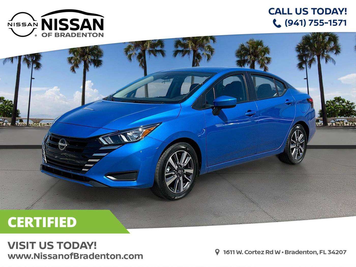 2023 Nissan Versa SV — Sedan — 36,671 mi — Bradenton, FL