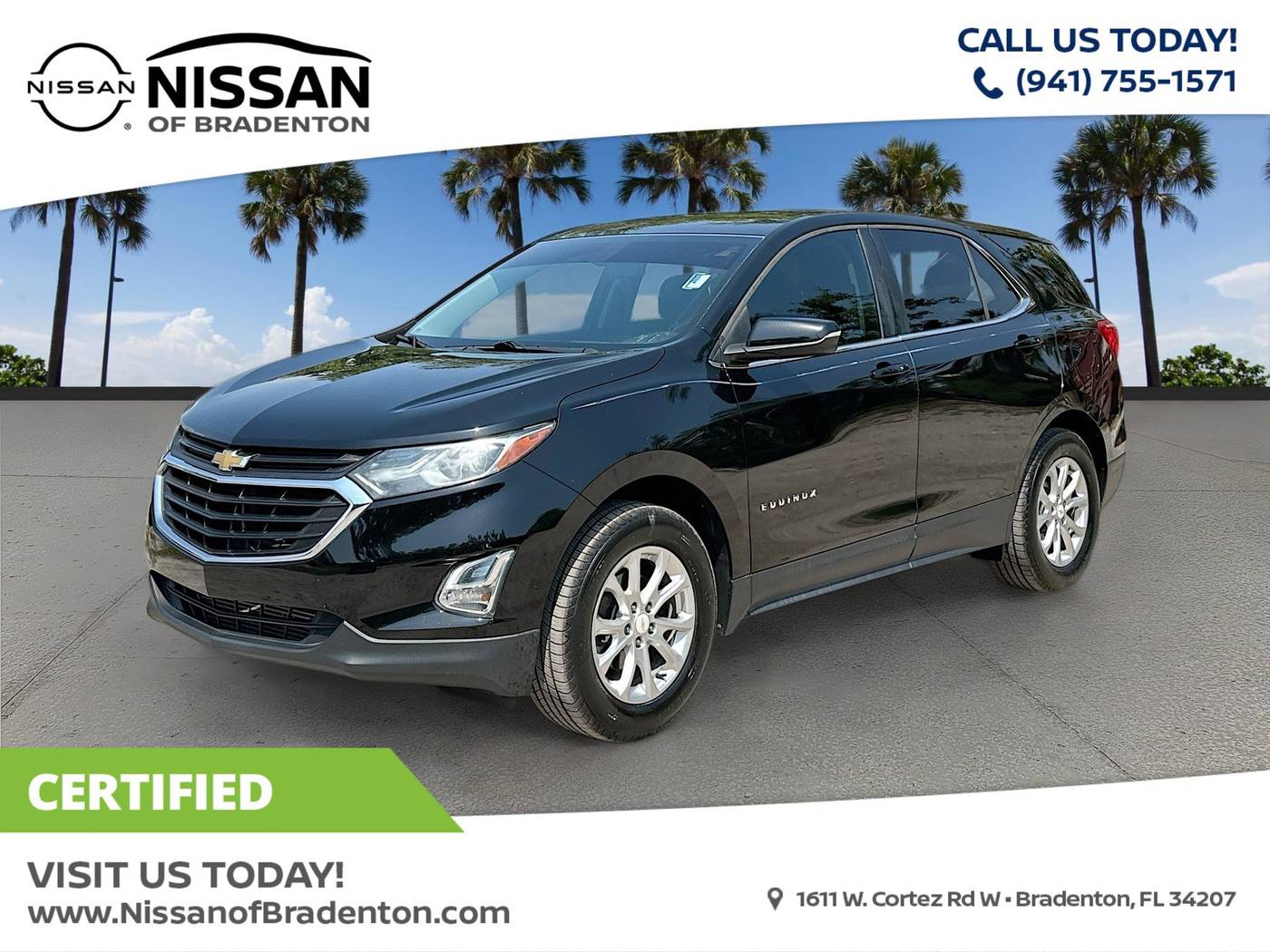 2018 Chevrolet Equinox LT — SUV — 55,421 mi — Bradenton, FL