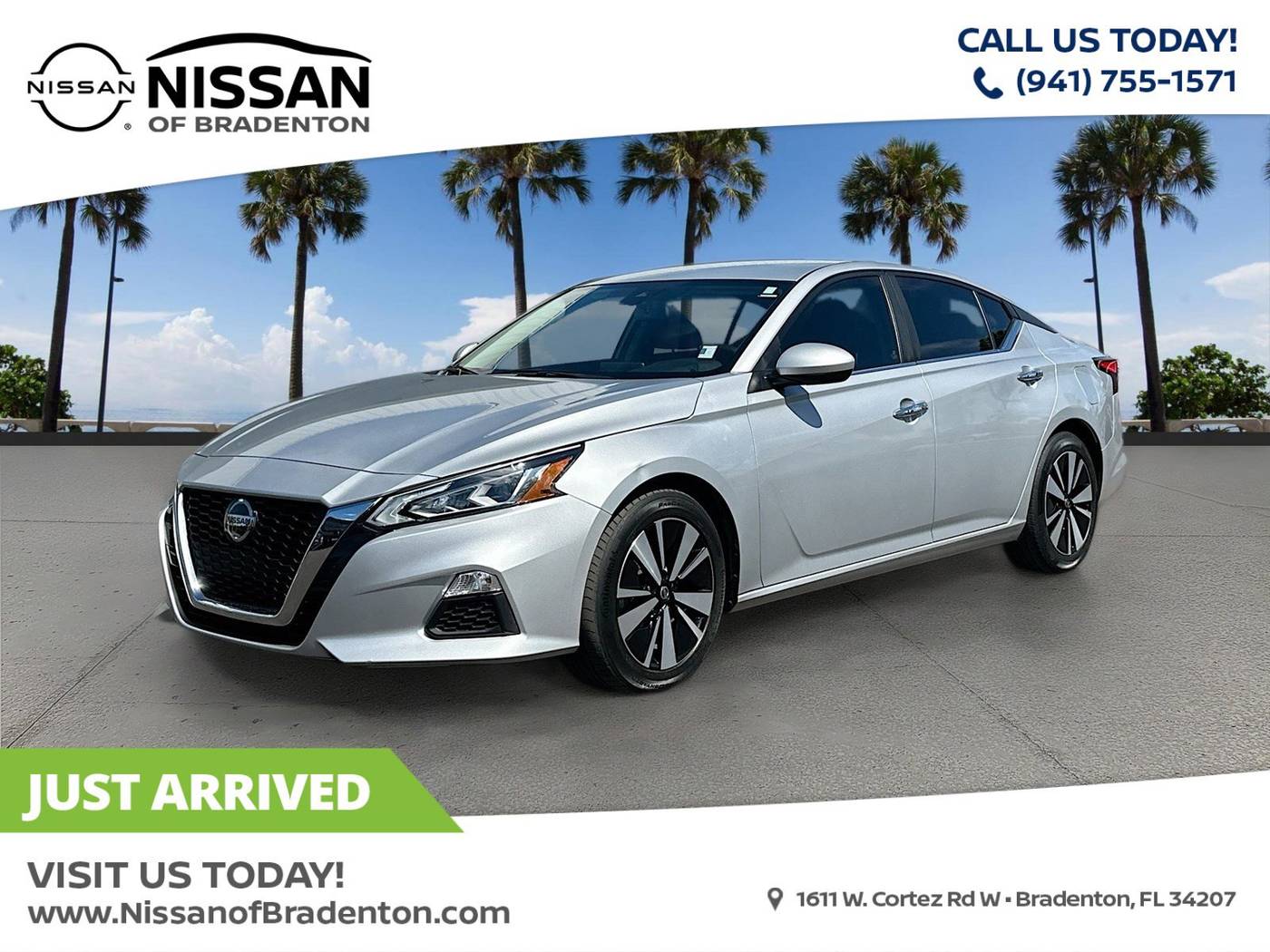 2022 Nissan Altima SV — Sedan — 36,518 mi — Bradenton, FL
