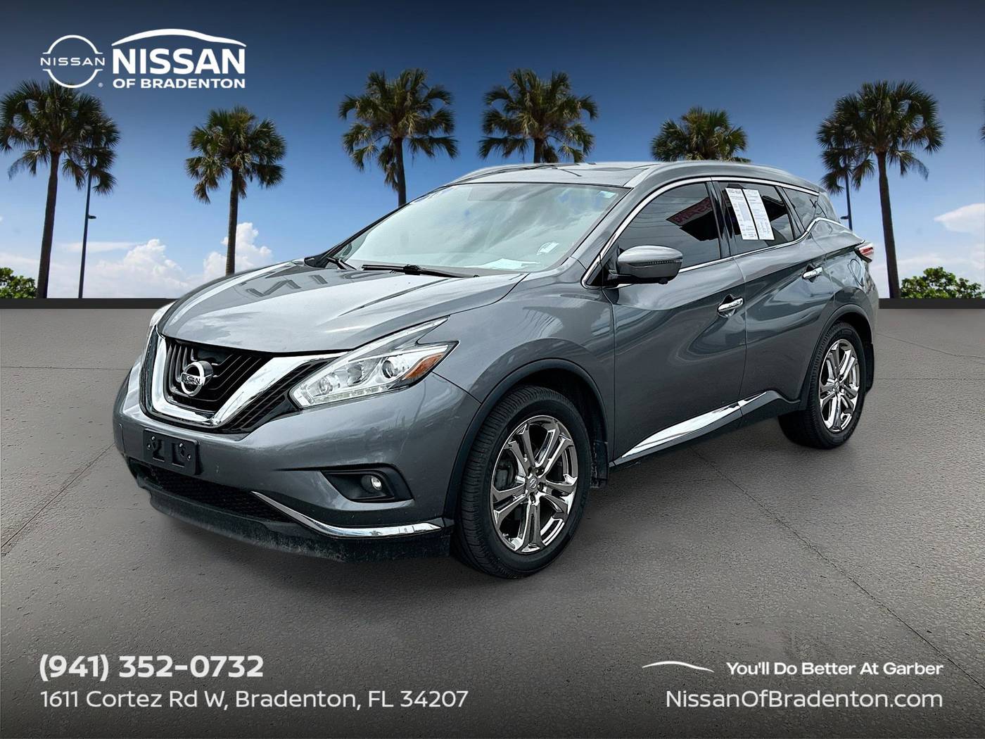 2016 Nissan Murano Platinum — SUV — 113,984 mi — Bradenton, FL