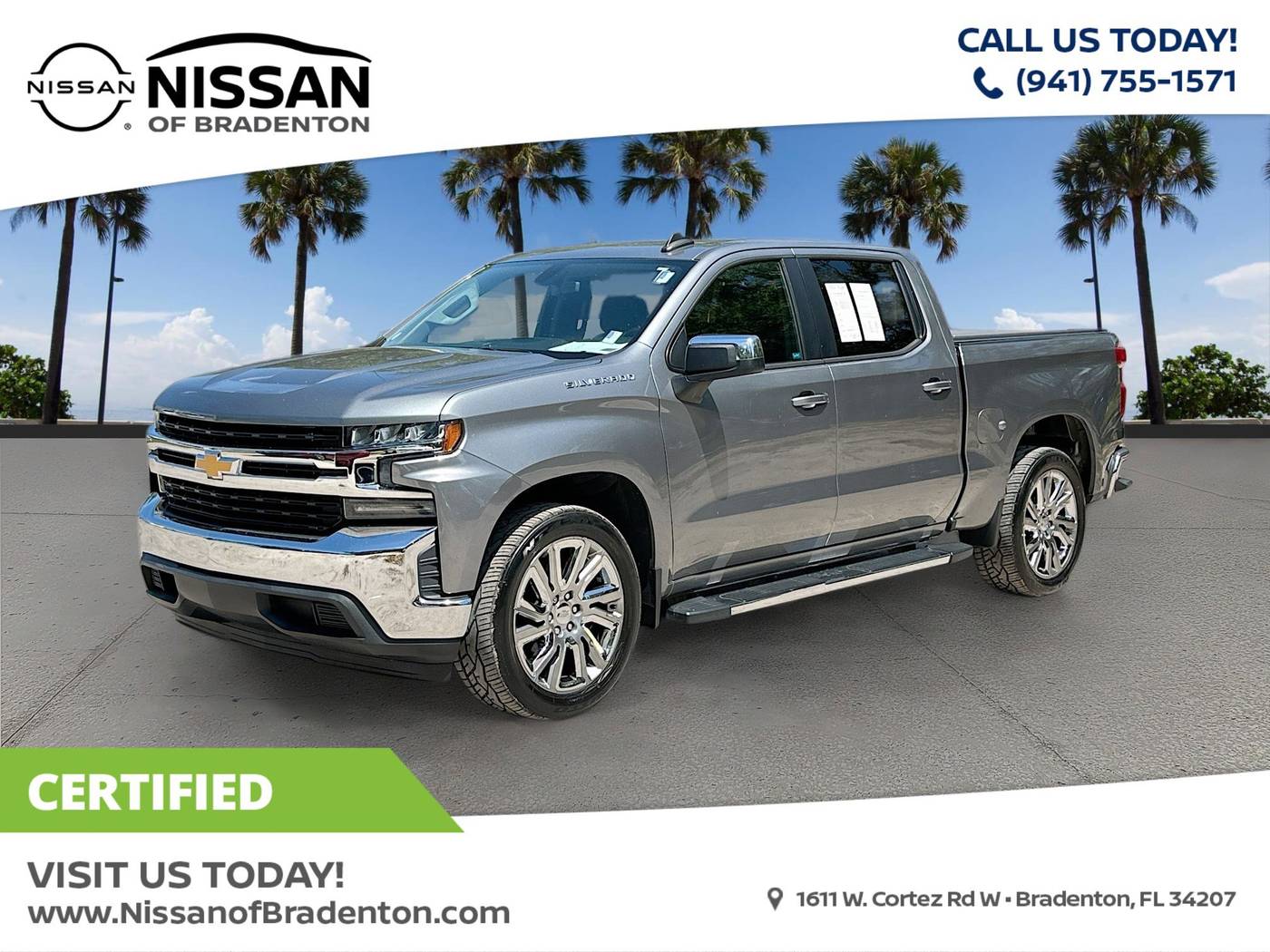 2019 Chevrolet Silverado 1500 LT — Pickup Truck — 71,723 mi — Bradenton, FL