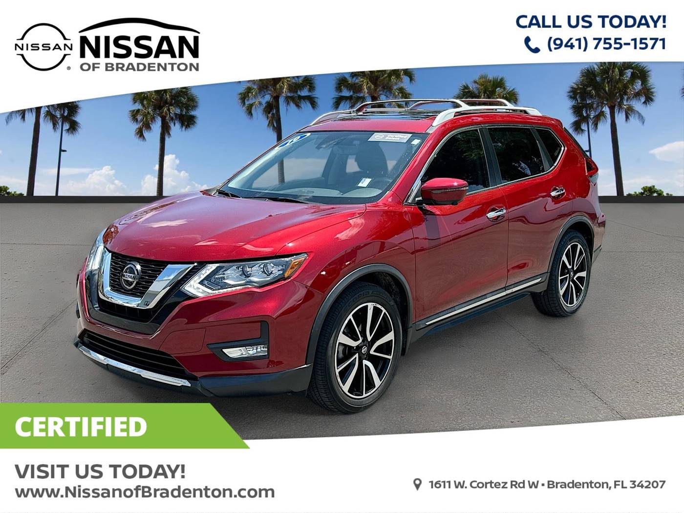 2019 Nissan Rogue SL — SUV — 26,483 mi — Bradenton, FL