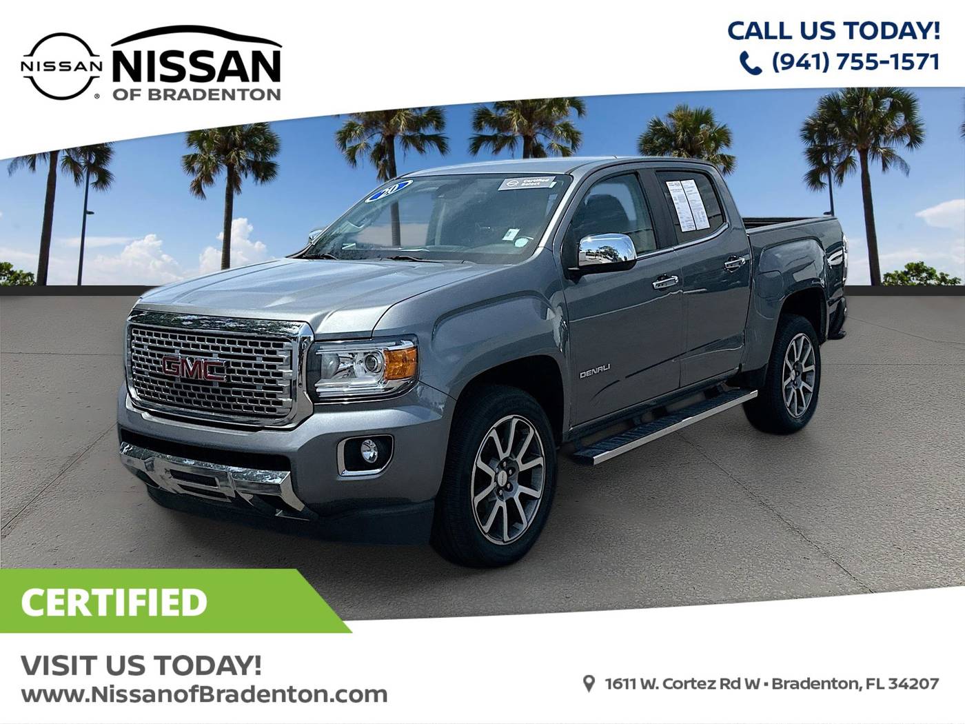 2020 GMC Canyon Denali — Pickup Truck — 57,112 mi — Bradenton, FL