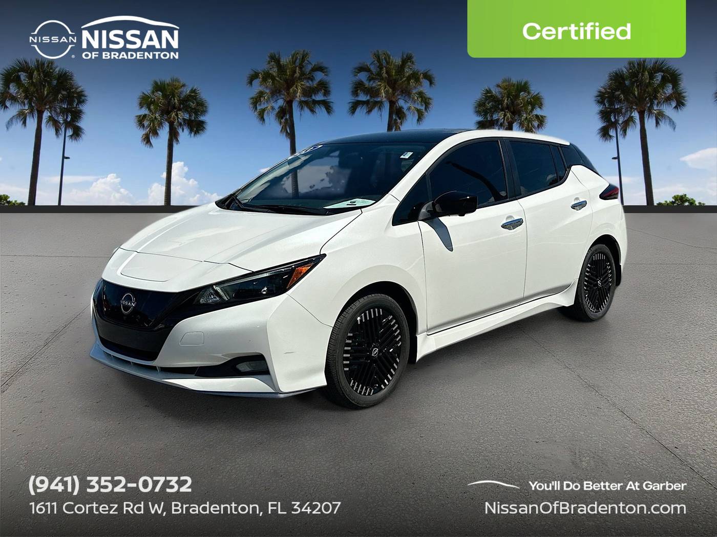 2023 Nissan LEAF SV PLUS — Hatchback — 3,339 mi — Bradenton, FL