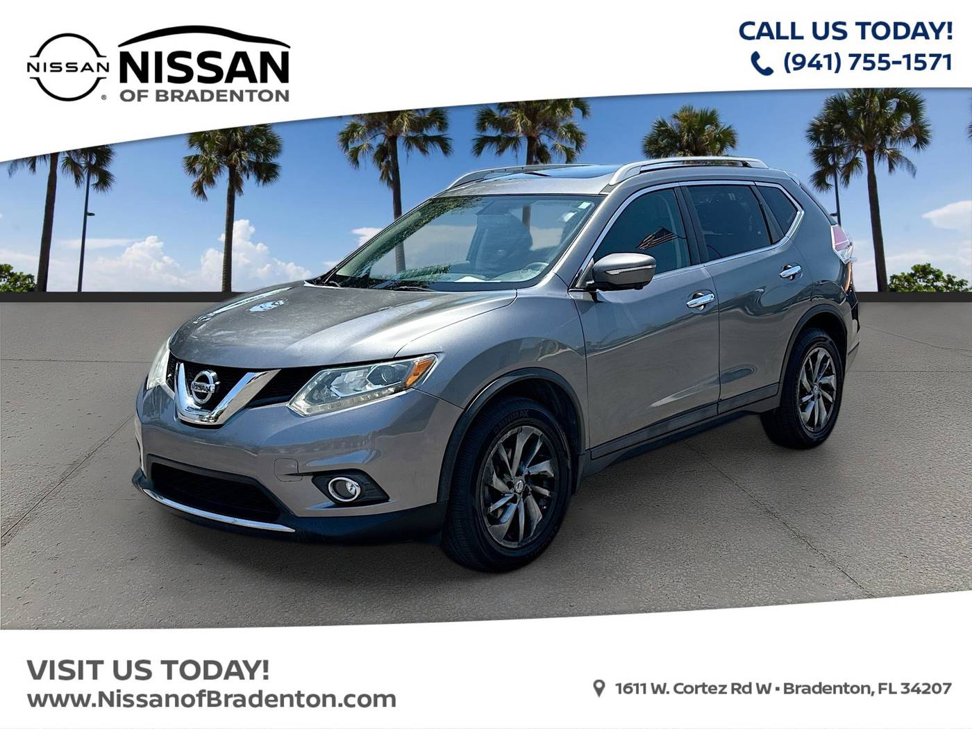 2015 Nissan Rogue SL — SUV — 109,980 mi — Bradenton, FL