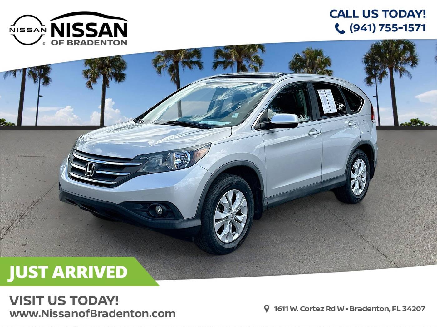 2012 Honda CR-V EX-L — SUV — 21,674 mi — Bradenton, FL