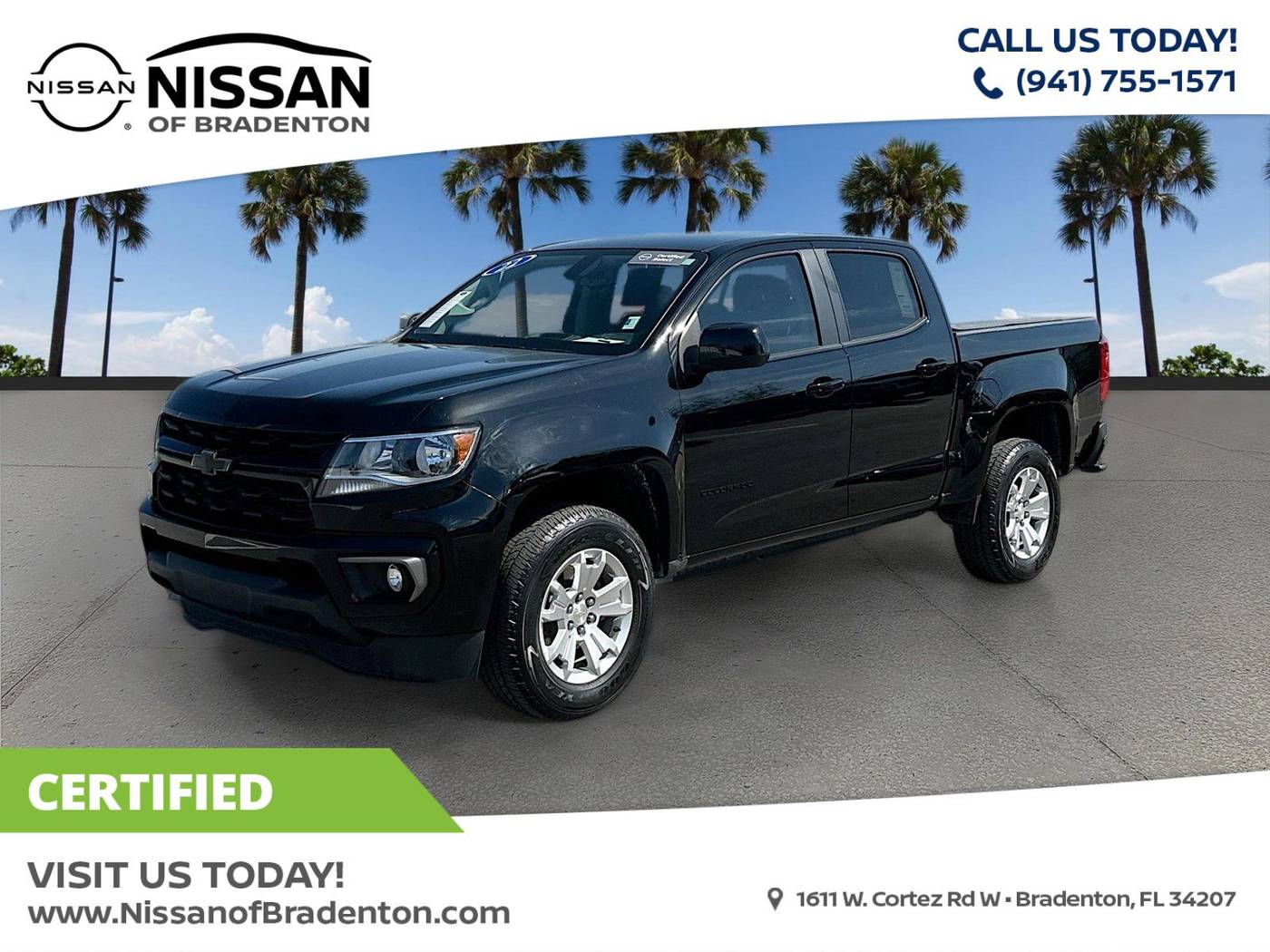 2022 Chevrolet Colorado LT — Pickup Truck — 17,372 mi — Bradenton, FL