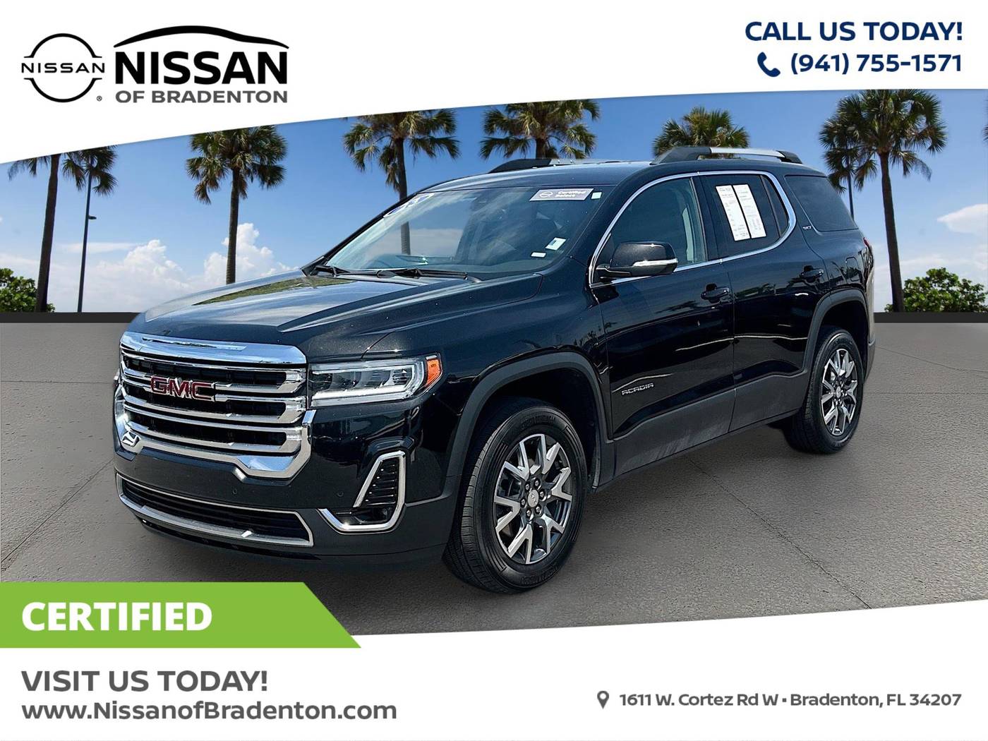 2023 GMC Acadia SLT — SUV — 55,190 mi — Bradenton, FL