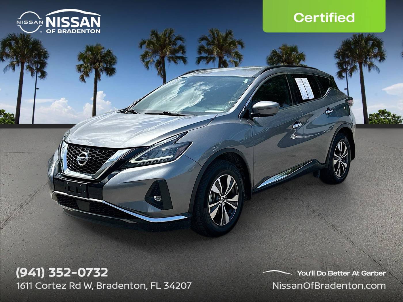 2022 Nissan Murano SV — SUV — 39,612 mi — Bradenton, FL