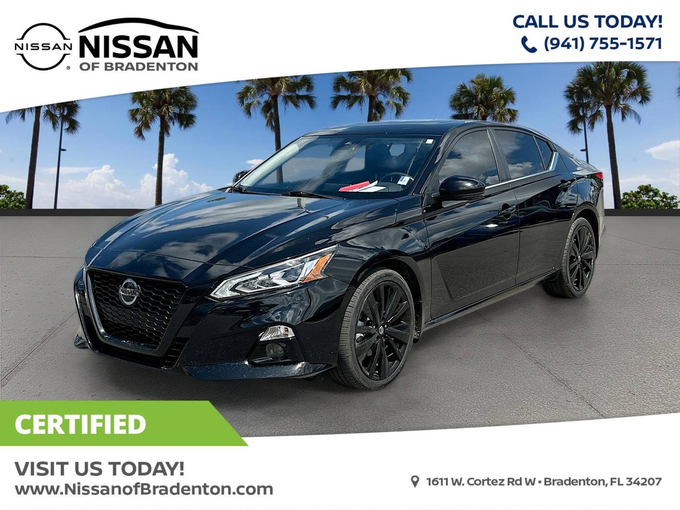 2022 Nissan Altima SR — Sedan — 55,621 mi — Bradenton, FL