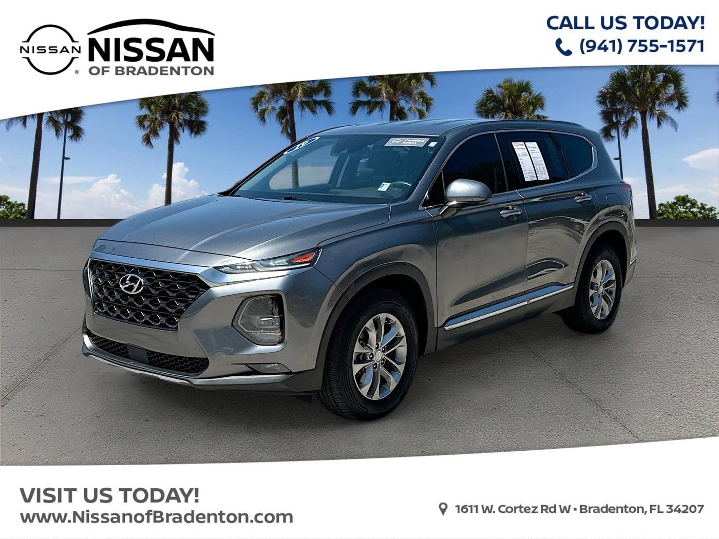 2019 Hyundai Santa Fe SEL — SUV — 90,077 mi — Bradenton, FL