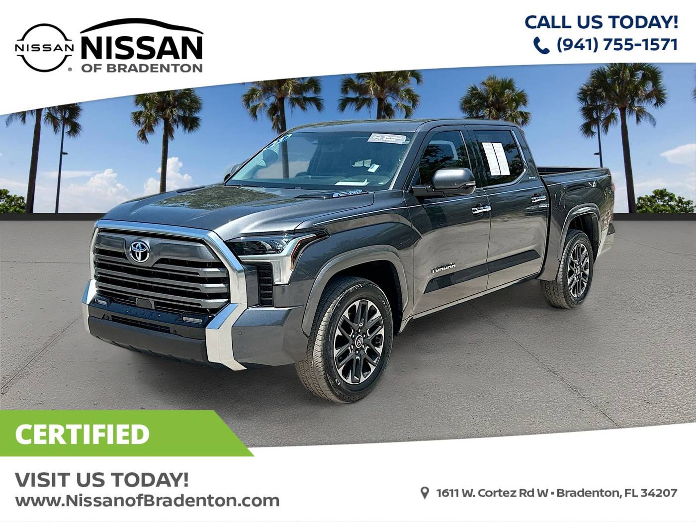 2023 Toyota Tundra Hybrid Limited — Pickup Truck — 26,251 mi — Bradenton, FL