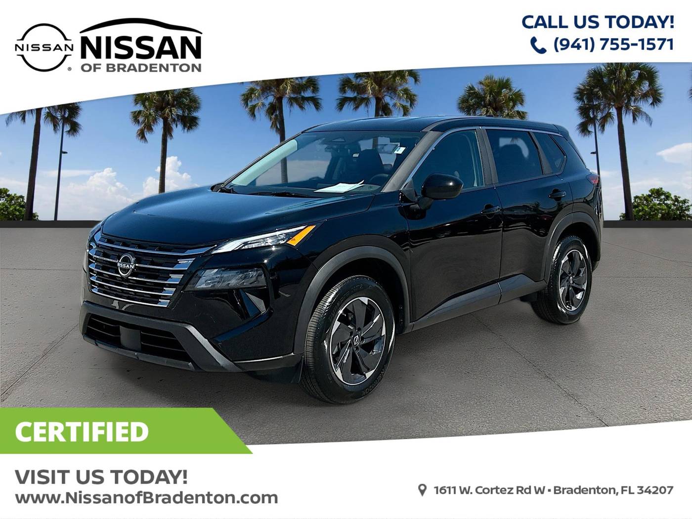 2025 Nissan Rogue SV — SUV — 3,228 mi — Bradenton, FL