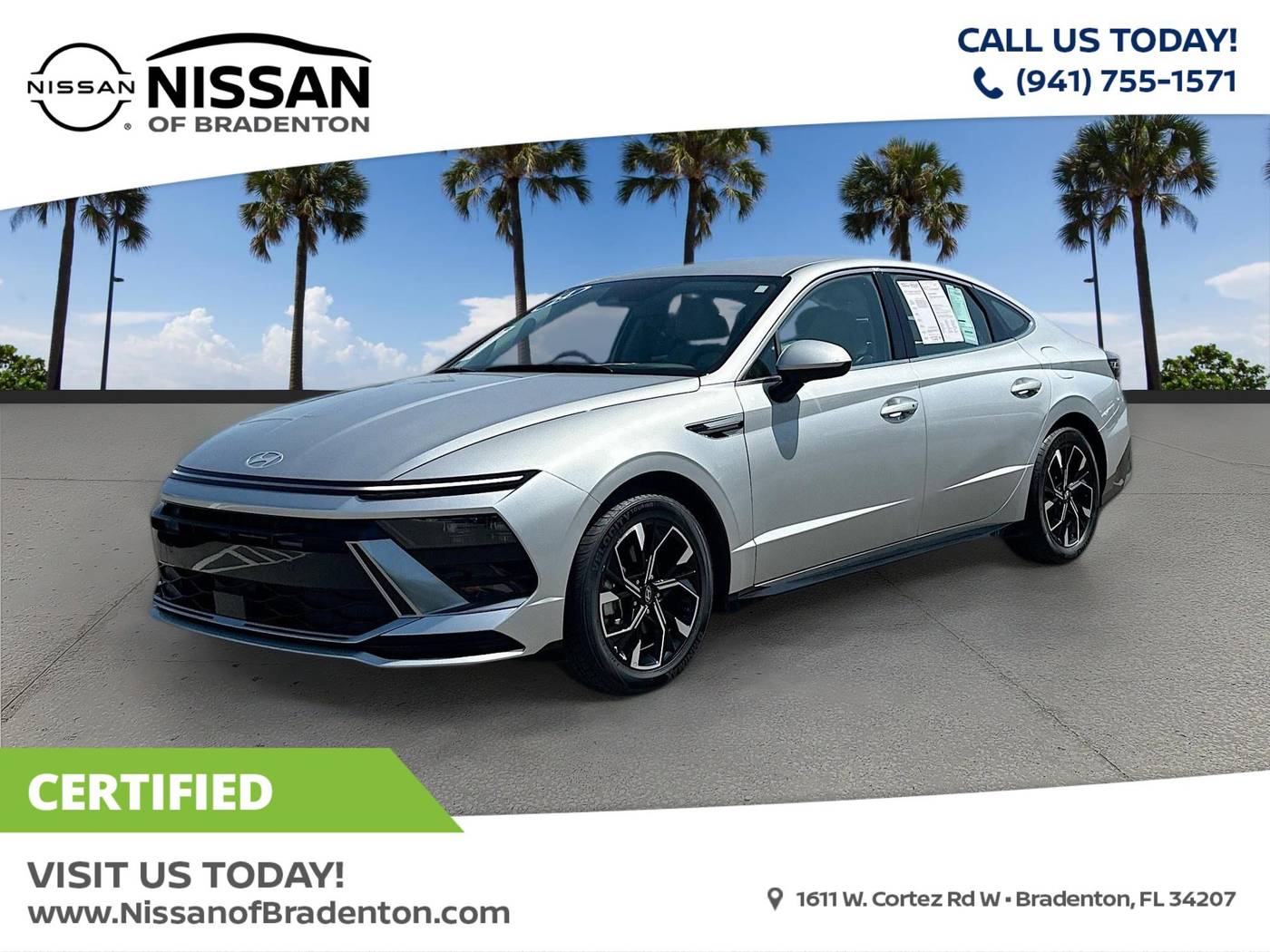 2024 Hyundai Sonata SEL — Sedan — 24,268 mi — Bradenton, FL
